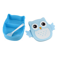 Cute Cartoon Owl Packed Lunch or Picnic Boxes