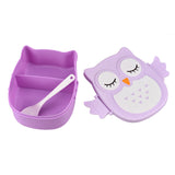 Cute Cartoon Owl Packed Lunch or Picnic Boxes