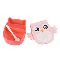 Cute Cartoon Owl Packed Lunch or Picnic Boxes