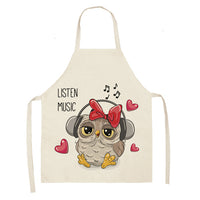 Bib Style Printed Kitchen Apron - 20 super cute owl choices