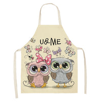 Bib Style Printed Kitchen Apron - 20 super cute owl choices