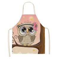 Bib Style Printed Kitchen Apron - 20 super cute owl choices