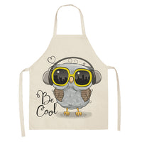 Bib Style Printed Kitchen Apron - 20 super cute owl choices