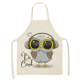 Bib Style Printed Kitchen Apron - 20 super cute owl choices