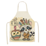 Bib Style Printed Kitchen Apron - 20 super cute owl choices