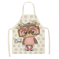 Bib Style Printed Kitchen Apron - 20 super cute owl choices