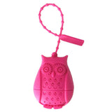 Colorful owl tea infusers - made from food grade silicon