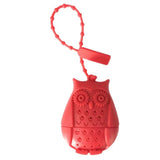 Colorful owl tea infusers - made from food grade silicon